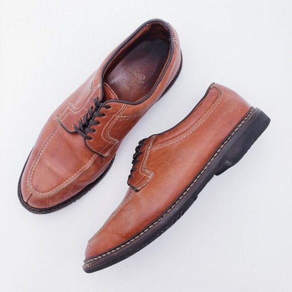 Allen Edmonds Other - Allen Edmond Wilbert Split-Toe Lace-Up Oxford Men's Size 10 D Brown